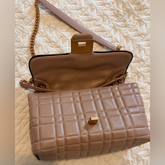 Kate Spade Quilted Shoulder Bag - Milk Tea color - Medium Size. - Picture 10 of 12